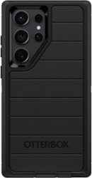OtterBox - Defender Series Pro Hard Shell for Samsung Galaxy S23 Ultra - Black - Front_Zoom