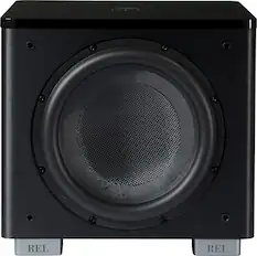 Front. REL - HT/1205 MKII Subwoofer - Black.