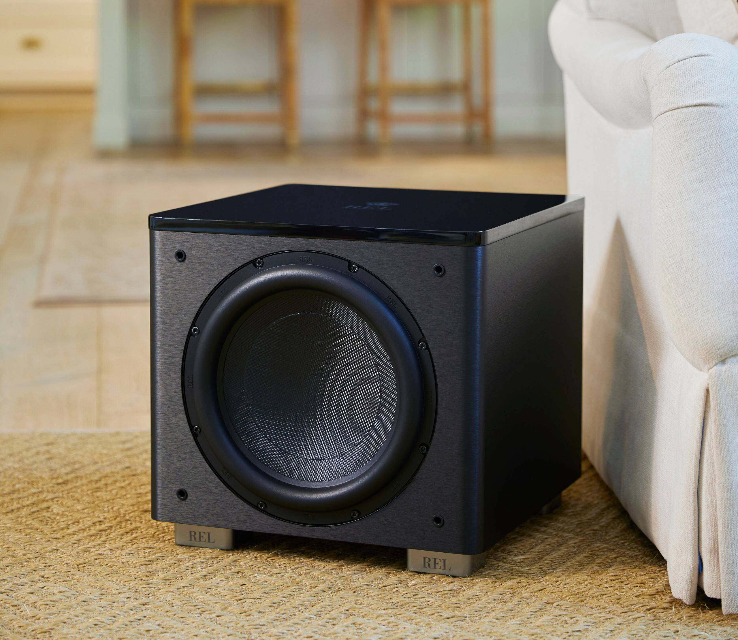 Alt View 14. REL - HT/1205 MKII Subwoofer - Black.