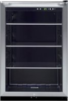Frigidaire - 4.6 Cu. Ft. 138 12 oz. Can Capacity Beverage Center - Stainless Steel - Front_Zoom