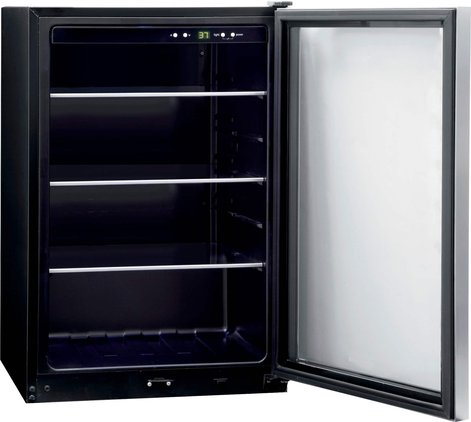 Alt View 12. Frigidaire - 4.6 Cu. Ft. 138 12 oz. Can Capacity Beverage Center - Stainless Steel.