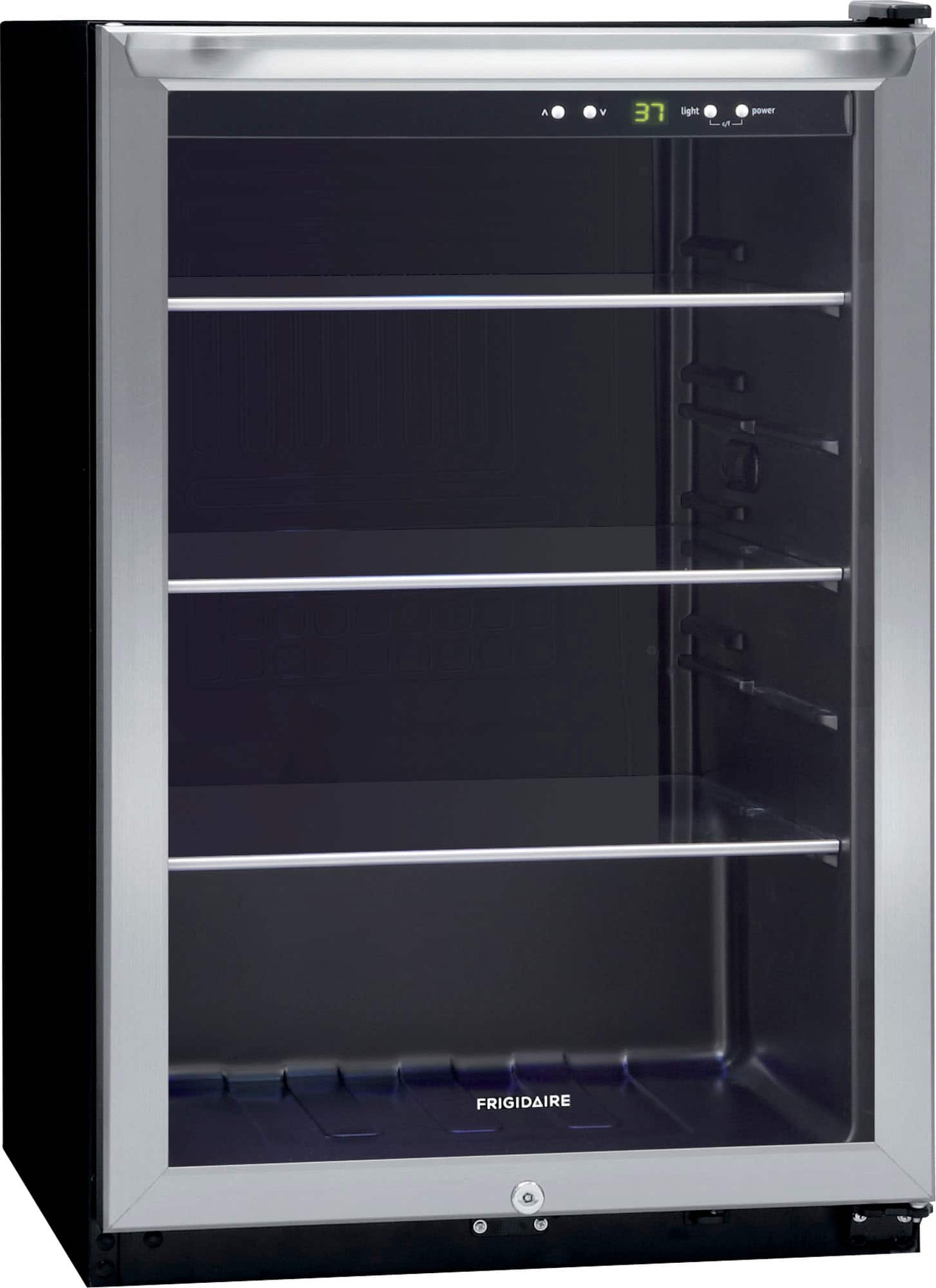 Alt View 14. Frigidaire - 4.6 Cu. Ft. 138 12 oz. Can Capacity Beverage Center - Stainless Steel.