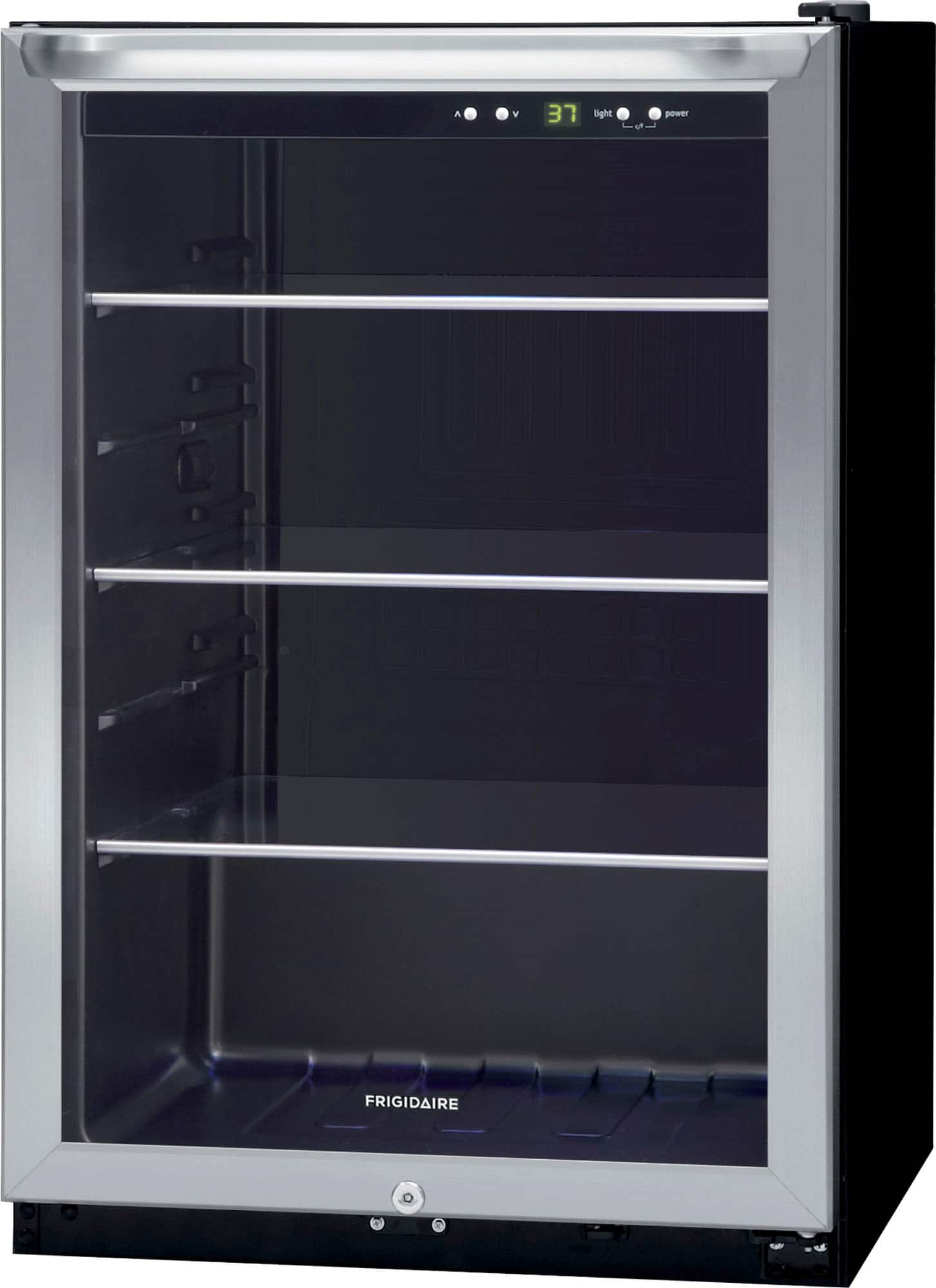 Alt View 18. Frigidaire - 4.6 Cu. Ft. 138 12 oz. Can Capacity Beverage Center - Stainless Steel.