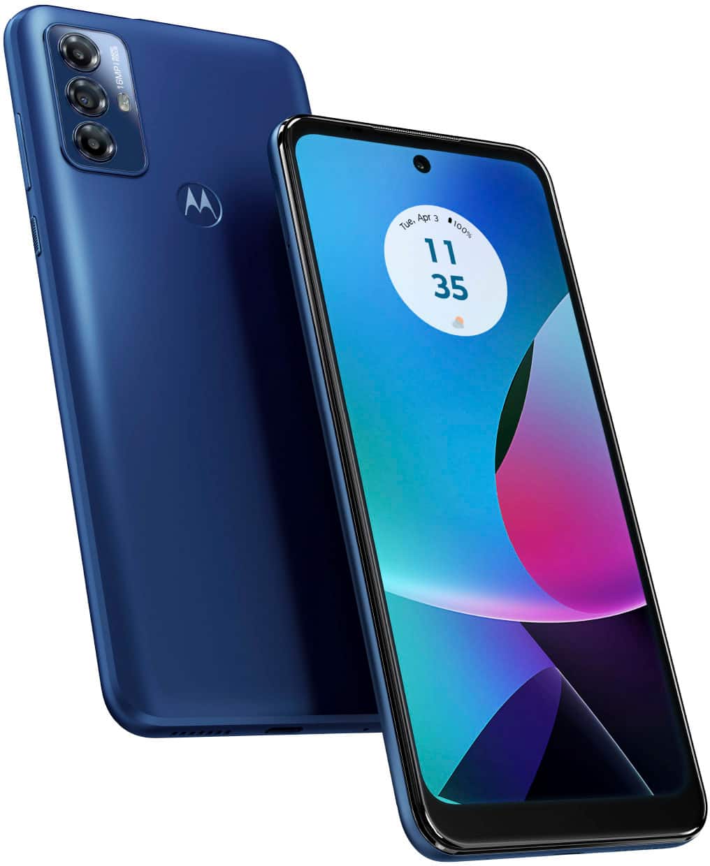 Alt View 16. Motorola - Moto G Play 2023 32GB (Unlocked) - Navy Blue.