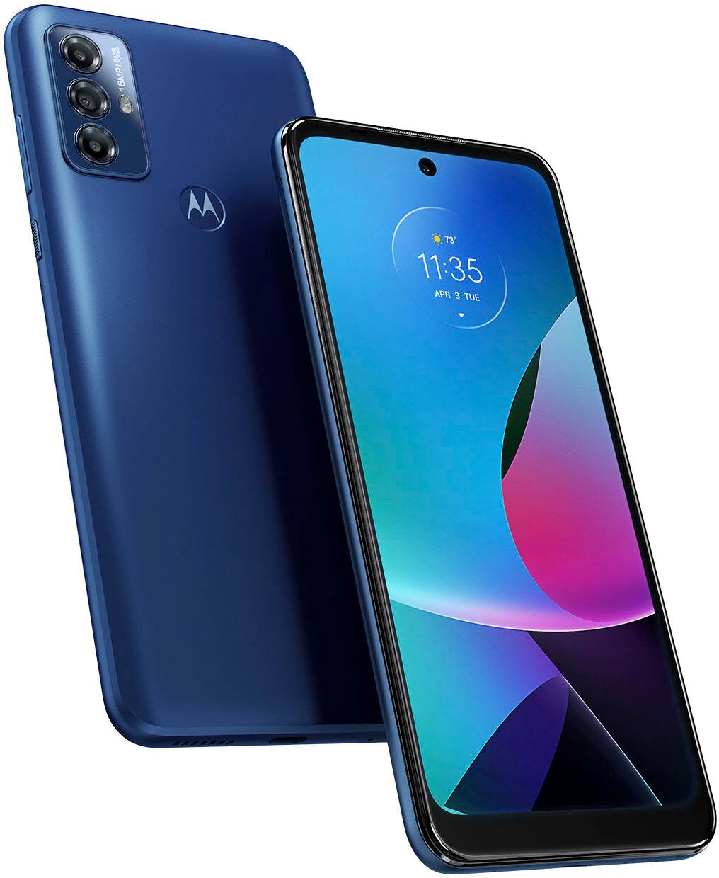 Alt View 16. Motorola - Moto G Play 2023 32GB (Unlocked) - Navy Blue.