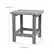 Alt View 13. Alamont Home - Winston Set of 2 Indoor/Outdoor Poly Resin Rocking Chairs with Side Table in Gray - Gray.