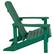 Alt View 14. Alamont Home - Charlestown Indoor/Outdoor Adirondack Style Side Table and 2 Chair Set in Green - Green.