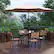 Alt View 12. Alamont Home - Lark Outdoor Square Modern 7 Piece Patio Set - Tan.