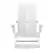 Alt View 11. Alamont Home - Finn Modern 2-Slat Adirondack Poly Resin Rocking Chair for Indoor/Outdoor Use - White - White.