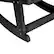 Alt View 17. Alamont Home - Savannah Adirondack Style Poly Resin Wood Rocking Chair for Indoor/Outdoor Use - Gray - Black.