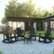 Alt View 11. Flash Furniture - Savannah Rocking Patio Chairs and Fire Pit - Black.