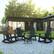 Alt View 11. Alamont Home - Savannah Rocking Patio Chairs and Fire Pit - Black.