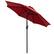 Alt View 17. Alamont Home - Lark Outdoor Square Modern 5 Piece Patio Set - Red.
