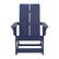 Alt View 11. Alamont Home - Finn Modern 2-Slat Adirondack Poly Resin Rocking Chair for Indoor/Outdoor Use - Navy - Navy.
