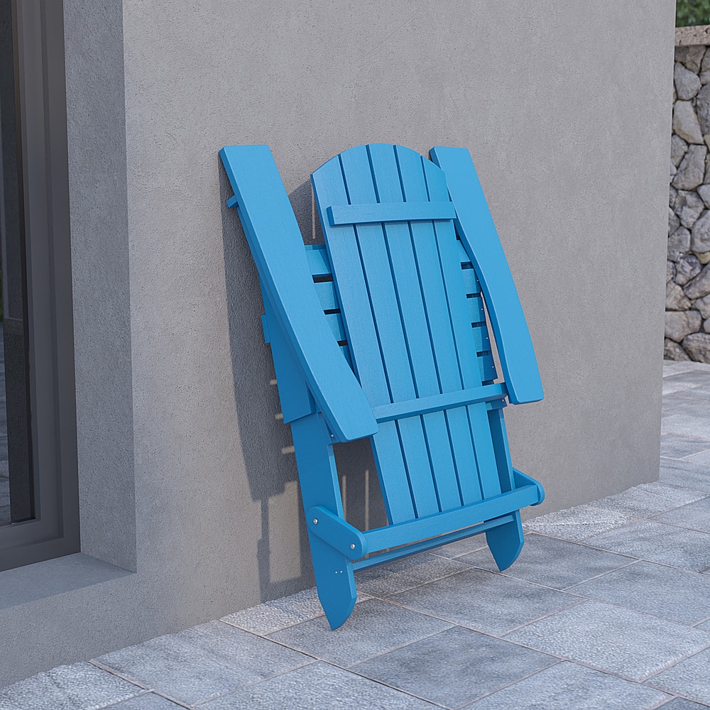 Alt View 14. Alamont Home - Charlestown Adirondack Chair (set of 2) - Blue.