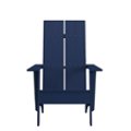 Alt View Zoom 11. Flash Furniture - Sawyer Set of 2 Modern Dual Slat Back Indoor/Outdoor Adirondack Style Chairs - Navy.