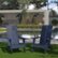 Alt View Zoom 12. Flash Furniture - Sawyer Set of 2 Modern Dual Slat Back Indoor/Outdoor Adirondack Style Chairs - Navy.
