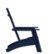 Alt View Zoom 16. Flash Furniture - Sawyer Set of 2 Modern Dual Slat Back Indoor/Outdoor Adirondack Style Chairs - Navy.