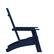 Alt View 16. Alamont Home - Sawyer Set of 2 Navy Modern Dual Slat Back Indoor/Outdoor Adirondack Style Chairs - Navy.