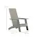 Alt View 13. Alamont Home - Sawyer Set of 2 Indoor/Outdoor 2-Slat Adirondack Style Chairs & Footrests in Gray - Gray.