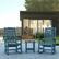 Alt View 11. Alamont Home - Winston Set of 2 Indoor/Outdoor Poly Resin Rocking Chairs with Side Table in Teal - Teal.