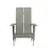 Alt View 11. Alamont Home - Sawyer Set of 4 Gray Modern Dual Slat Back Indoor/Outdoor Adirondack Style Chairs - Gray.