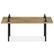 Angle. Simpli Home - Berkeley Small Entryway Bench - Natural.