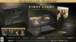 007 FIRST LIGHT - LEGACY EDITION - PlayStation 5 - Front_Zoom