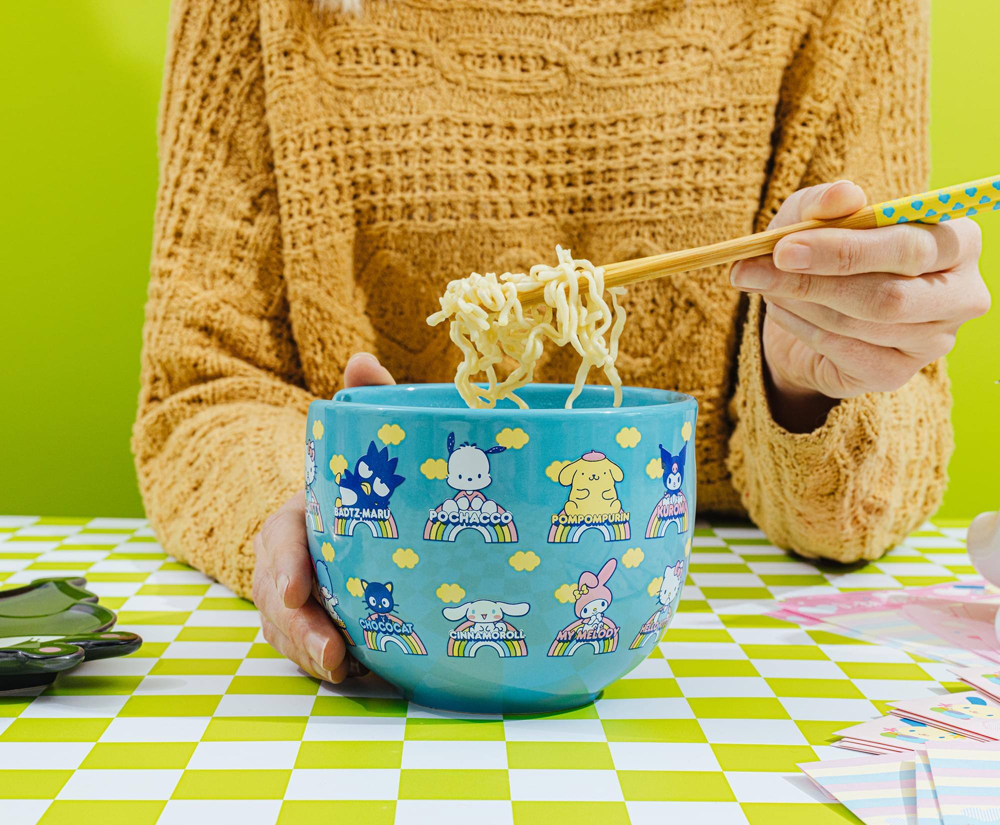 BADTZ-MARU  
POCHACCO  
POMPOMPURIN  
KOROH  
CHOCOCAT  
CINNAMOROLL  
MY MELODY