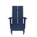 Alt View 11. Alamont Home - Sawyer Set of 2 Indoor/Outdoor 2-Slat Adirondack Style Chairs & Footrests in Navy - Navy.