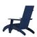 Alt View 15. Alamont Home - Sawyer Set of 2 Indoor/Outdoor 2-Slat Adirondack Style Chairs & Footrests in Navy - Navy.