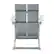 Alt View 16. Alamont Home - Finn Indoor/Outdoor modern 2-Slat Adirondack Poly Resin Rockers in Gray - Set of 2 - Gray.