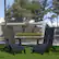 Alt View 12. Alamont Home - Sawyer Set of 2 Indoor/Outdoor 2-Slat Adirondack Style Chairs & Footrests in Black - Black.