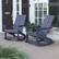 Alt View 12. Alamont Home - Finn Indoor/Outdoor modern 2-Slat Adirondack Poly Resin Rockers in Navy - Set of 2 - Navy.