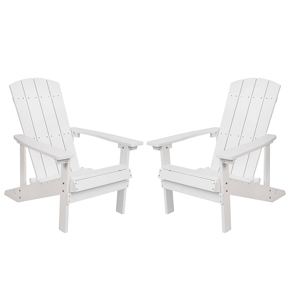 Alamont Home - Charlestown Adirondack Chair (set of 2) - White - Front_Zoom