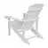 Alt View 14. Alamont Home - Charlestown Adirondack Chair (set of 2) - White.