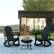 Alt View 11. Alamont Home - Savannah Rocking Patio Chairs and Fire Pit - Black.