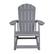 Alt View 22. Alamont Home - Savannah Adirondack Poly Resin Rocking Chairs for Indoor/Outdoor Use in White - 2 Pack - Light Gray.