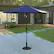 Alt View 11. Alamont Home - Patio Umbrella and Base - Navy.