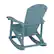 Alt View 14. Alamont Home - Savannah Adirondack Style Poly Resin Wood Rocking Chair for Indoor/Outdoor Use - Sea Foam - Sea Foam.