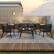 Alt View 15. Alamont Home - Kierra Outdoor Rectangle Modern Aluminum 4 Piece Patio Set - Black/Gray.