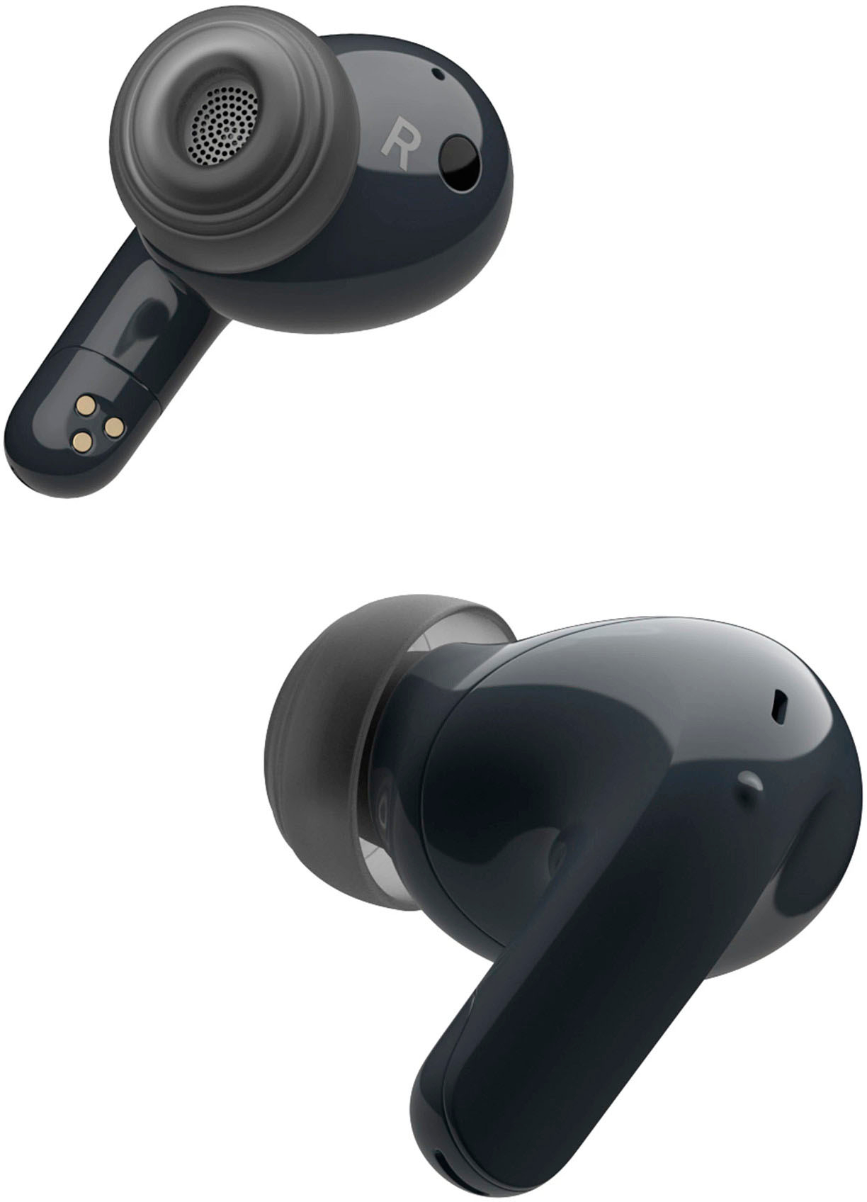 LG Tone Free DT90Q écouteurs Bluetooth Intra-Auriculaires avec Dolby Atmos,  Technologie MEDIRIAN, ANC (Réduction sonore Active), UVnano+, Noir.