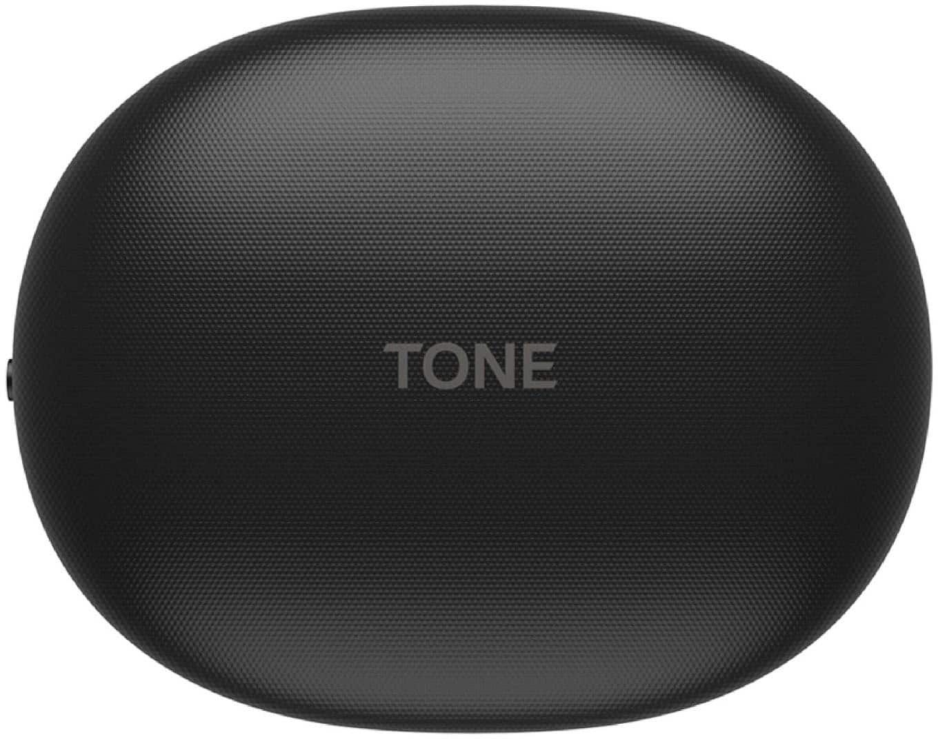 Alt View 11. LG - TONE Free Fit TF8Q True Wireless Noise Cancelling In-Ear Earbuds - Black.