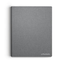 reMarkable 2 - Polymer Weave Book Folio for your Paper Tablet - Gray - Front_Zoom