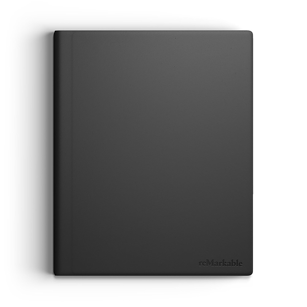 reMarkable 2 Premium Leather Book Folio for your Paper Tablet Black RM312 -  Best Buy