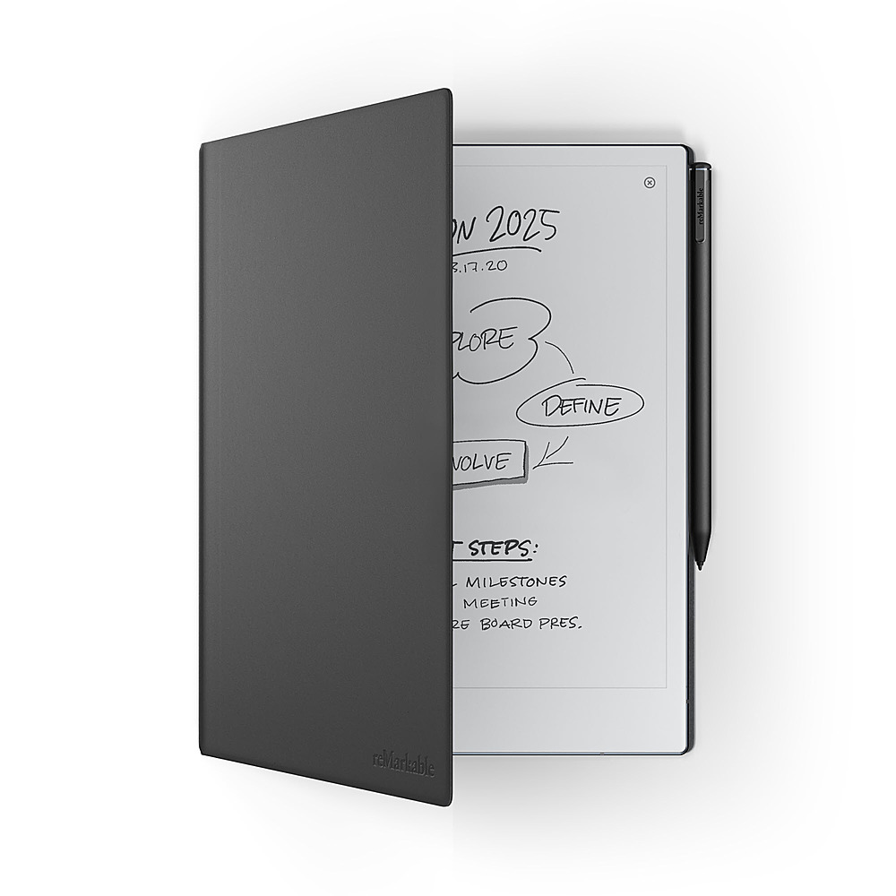 reMarkable Type Folio Keyboard Cover for reMarkable 2 Paper Tablet (Ink  Black) - JB Hi-Fi