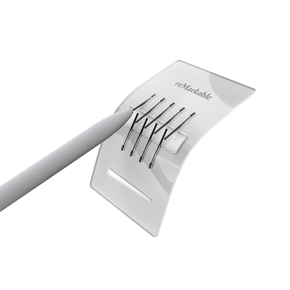 Front. reMarkable - reMarkable 2 - Marker Tips refill (9pcs) for Marker Plus - Black.