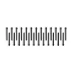 Front. reMarkable - reMarkable 2 - Marker Tips refill (25pcs) for Marker Plus - Black.