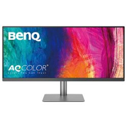 BenQ - PD3420Q 34" IPS LED 60Hz WQHD Monitor with HDR Mac Compatible (USB-C/ HDMI/ DP) - Front_Zoom