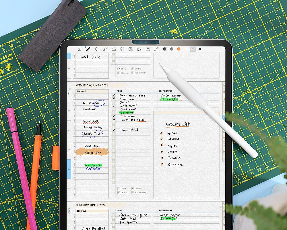 Alt View 14. Paperlike - Pro Bundle for Apple iPad Pro 11" and iPad Air 10.9" - Clear.